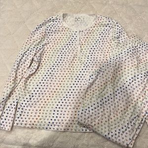 Roller rabbit heart pajamas